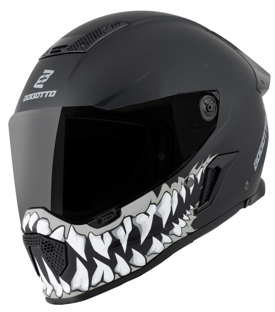 Bogotto Motorradhelm Rapto Jaws Helm