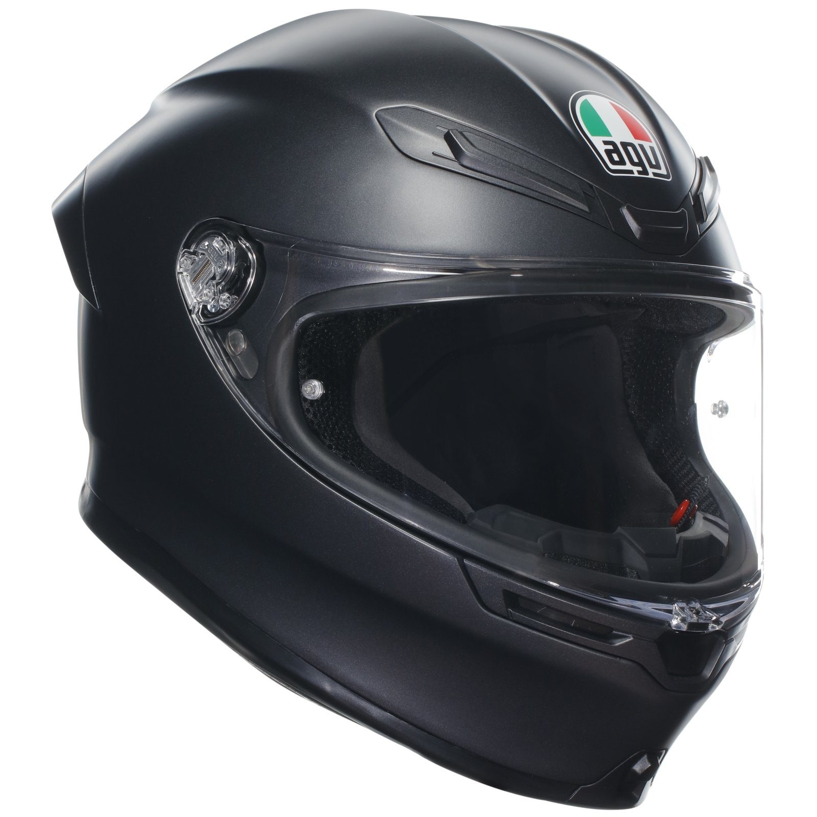 AGV Motorradhelm AGV K6 S Integralhelm matt-schwarz XL