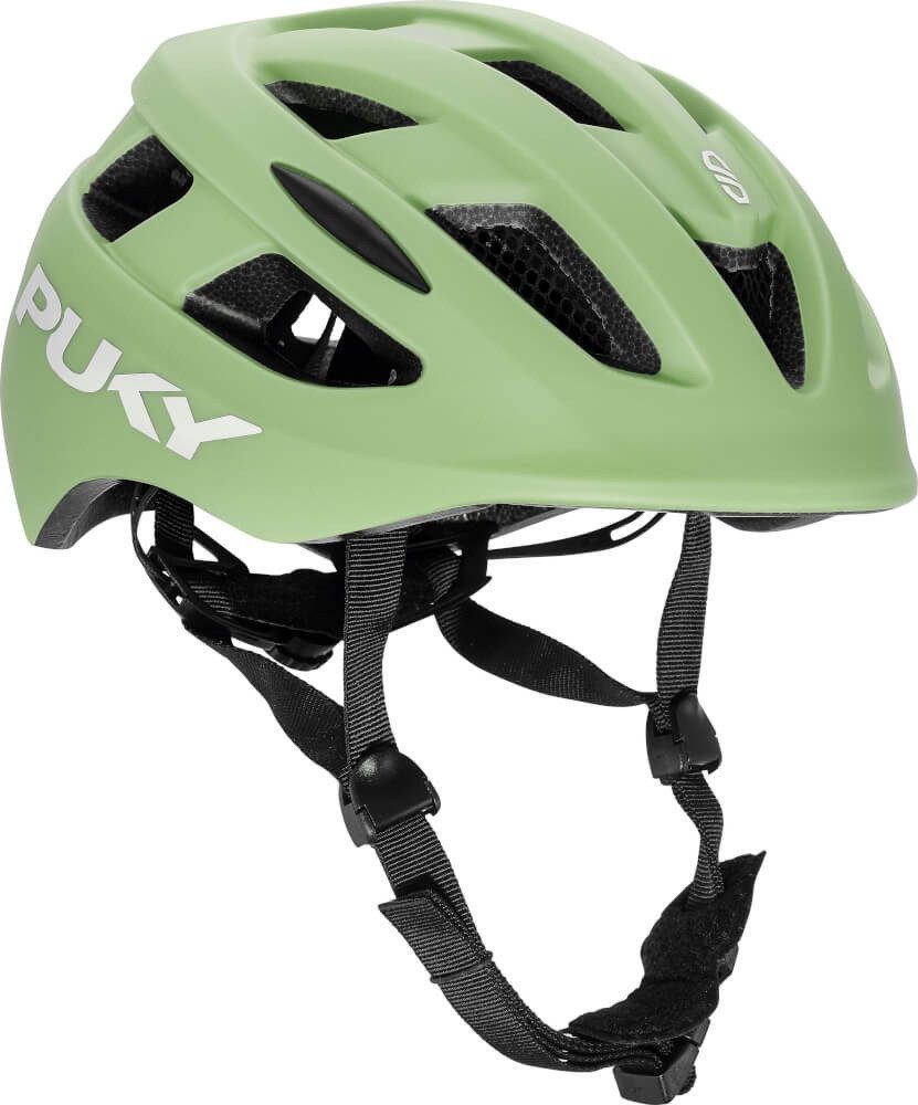 Puky Kinderfahrradhelm Puky Protection, Helm M (54-58cm), Retro-Green - sicher und leicht