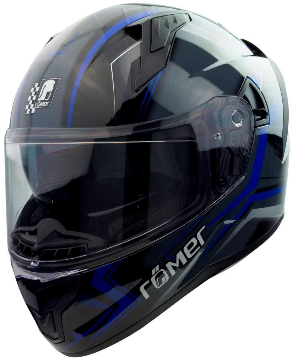 RÖMER HELME Motorradhelm Integralhelm Eifel, mit integriertem Sonnenvisier