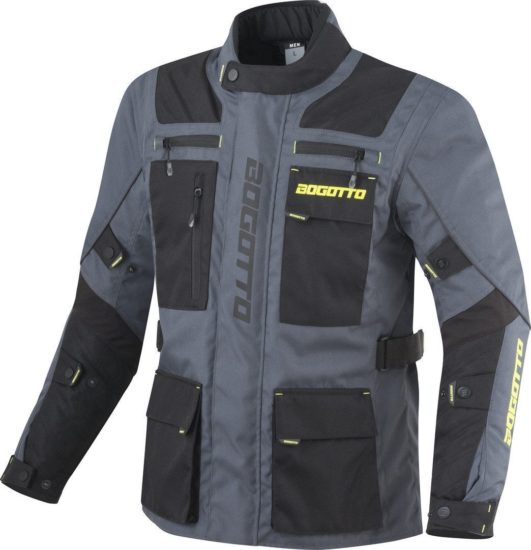 Bogotto Motorradjacke Covelo wasserdichte Motorrad Textiljacke