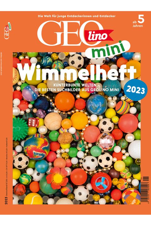 Wimmelbilder im GEOlino Mini Wimmelheft zum Suchen und Finden