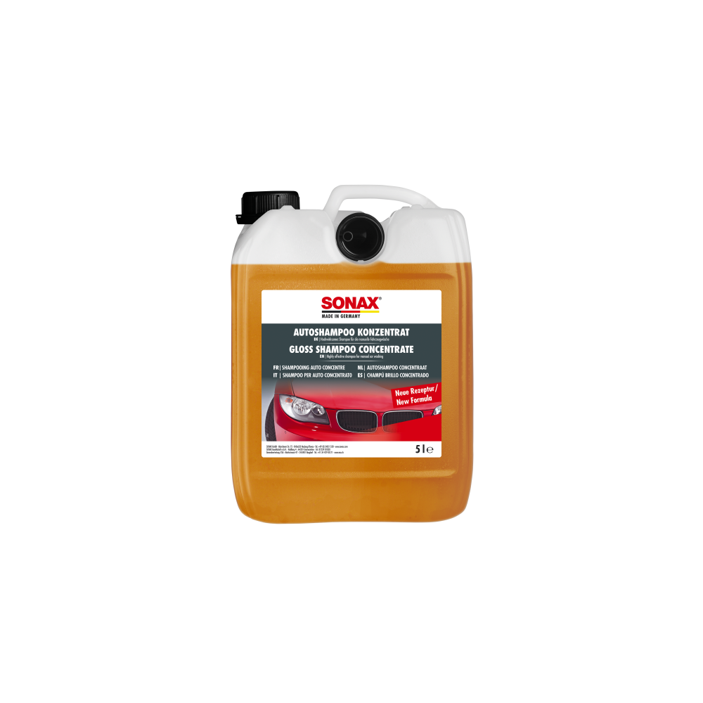 SONAX 03145000 Autoshampoo Konzentrat 1x5l