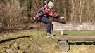 Sportart Parkour: Sticken geht auf jeder Parkbank! | Bild: BR | Geli Schmaus