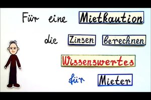 Für eine Mietkaution die Zinsen berechnen - Wissenswertes für Mieter