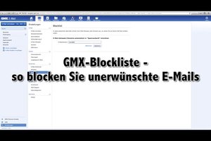 GMX-Blockliste - so blocken Sie unerwünschte E-Mails