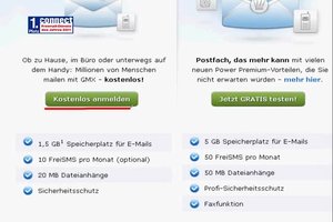 Email-Adresse erstellen bei GMX - so geht's