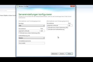 Bei Windows Live Mail T-Online einrichten - so geht's