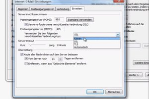 Postausgangsserver für GMX einrichten - so geht's