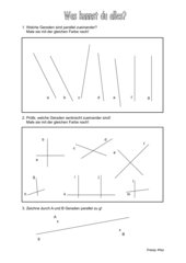 Geometrie in Kl. 3- Was weißt du?