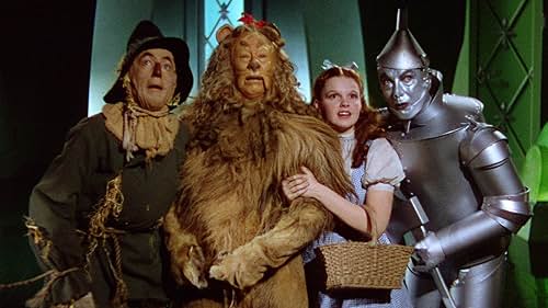 Judy Garland, Ray Bolger, Jack Haley, and Bert Lahr in Das zauberhafte Land (1939)