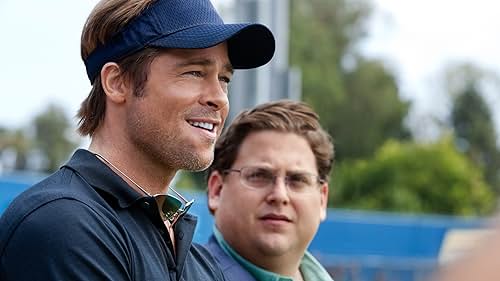 Brad Pitt and Jonah Hill in Die Kunst zu gewinnen - Moneyball (2011)