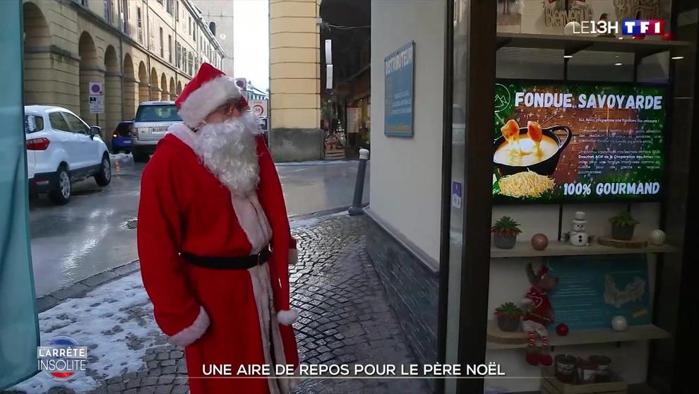 Une aire de repos pour le père Noël