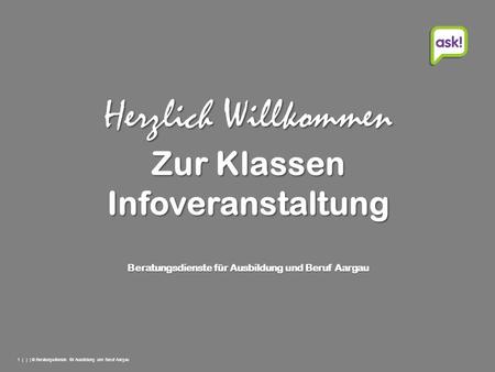 Herzlich Willkommen Zur Klassen Infoveranstaltung