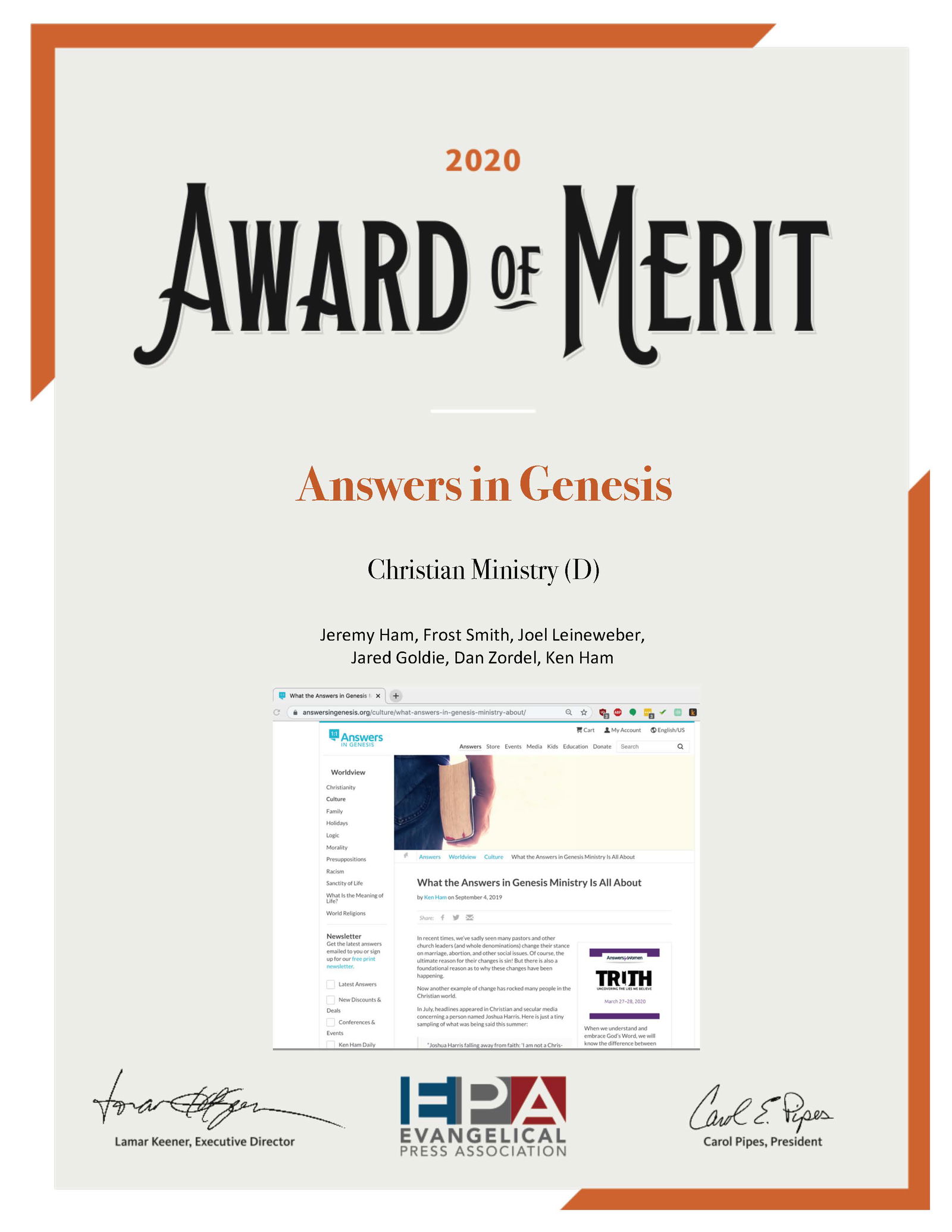 web award