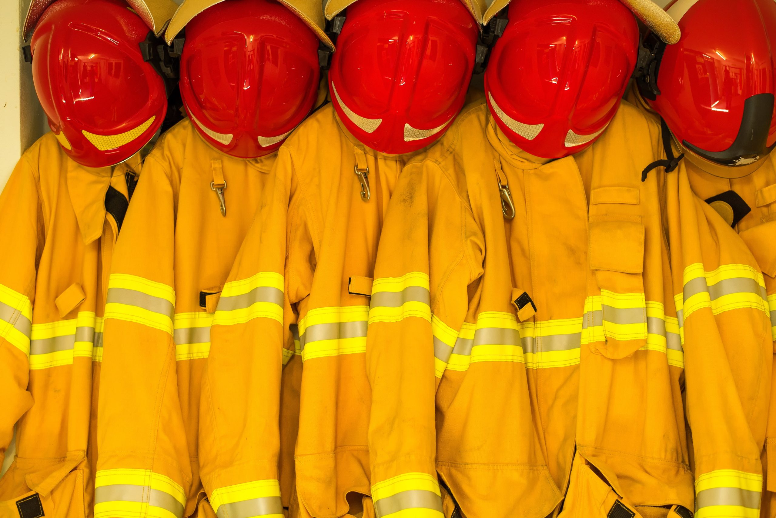 Fire Jackets and Helmets