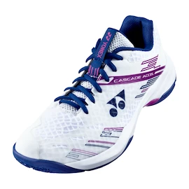 Ženska dvoranska obutev Yonex Cascade Accel Wide White/Purple