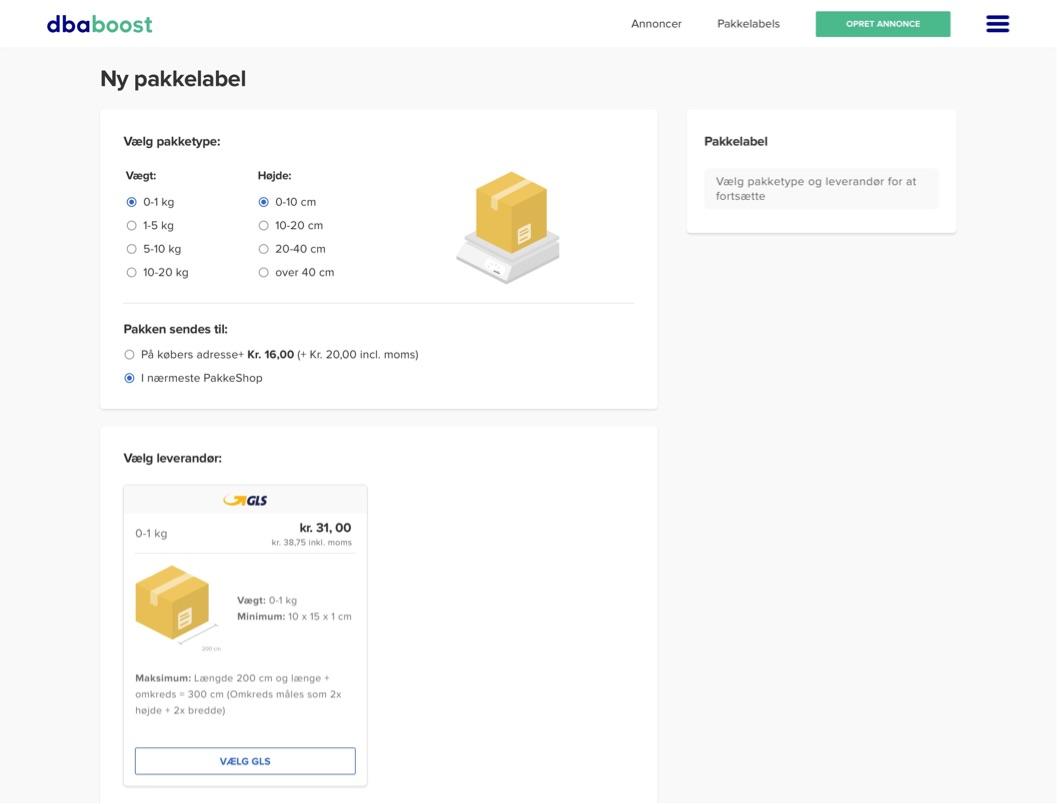 Køb billige pakkelabels