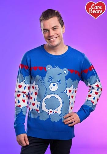 Grumpy Bear Adult Care Bears Ugly Christmas Sweater