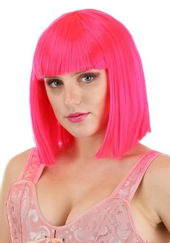 Hot Pink Bob Wig