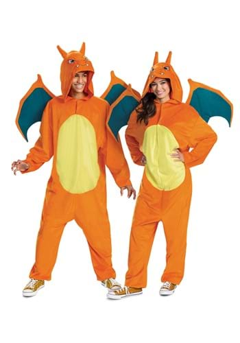 Pokemon Adult Charizard Deluxe Costume