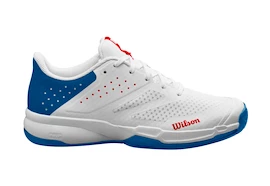 Heren tennisschoenen Wilson Kaos Stroke 2.0 White/Deja Vu Blue