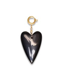 CHARM BLACK HEART