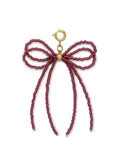 CHARM BOWS OF JOY RED