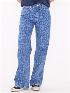 JEANS NUIT LEOPARD WIDE LEG