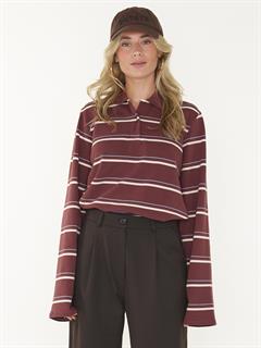 LONGSLEEVE LOVELLA STRIPED POLO