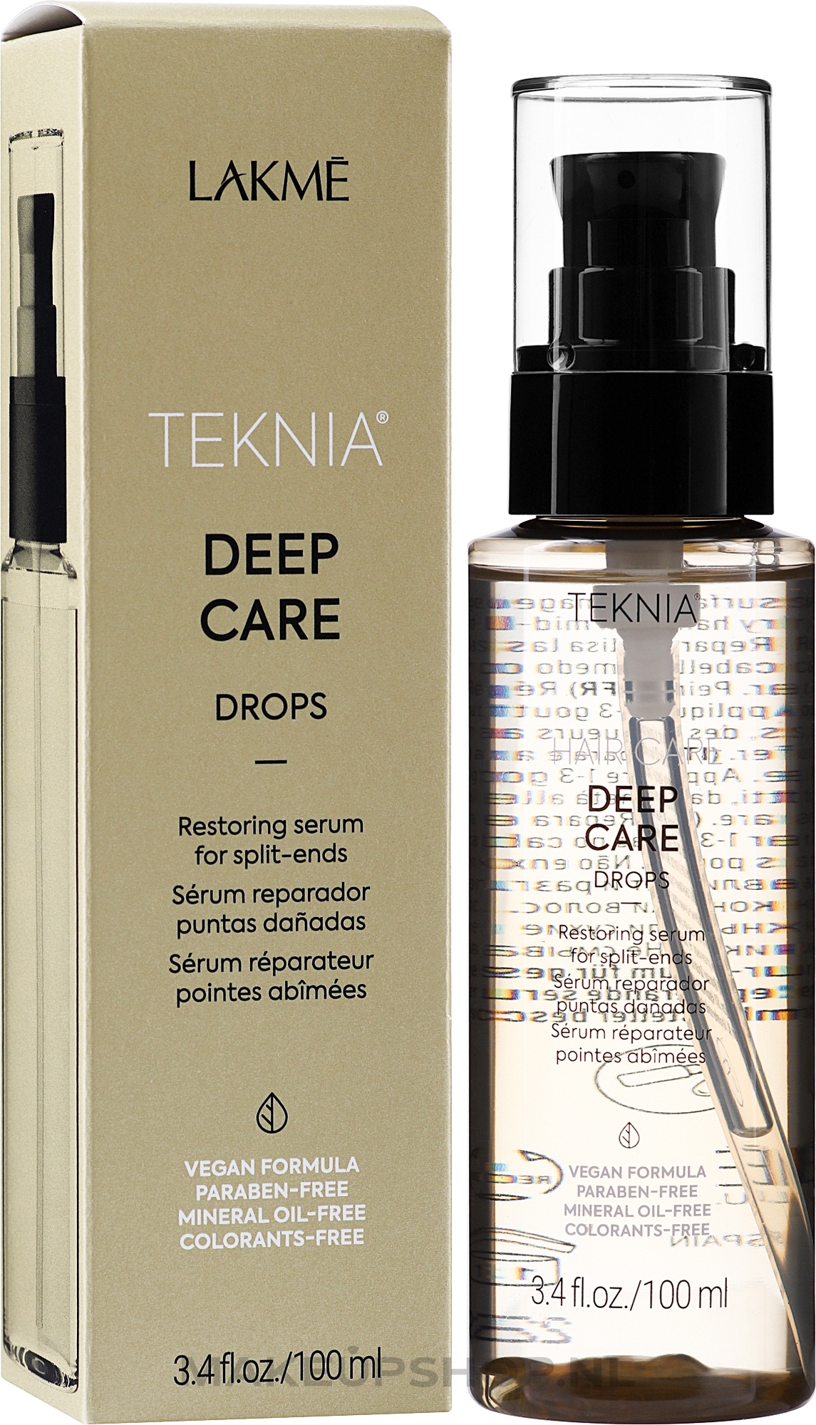 Haar Serum tegen Gespleten Punten Lakme Teknia Deep Care Drops