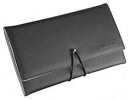 Case with Rubber Band for 9 Hairdresser Combs Lussoni