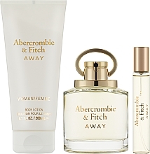 Abercrombie & Fitch Away Femme Set (edp/100 ml + edp/15 ml + b/lot/200 ml)