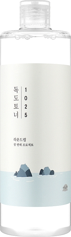 Moisturizing Toner With Peeling Effect - Round Lab 1025 Dokdo Toner