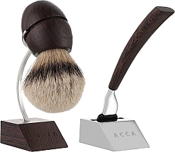 Shaving Set Acca Kappa Shaving Set With Stand Wenge Wood