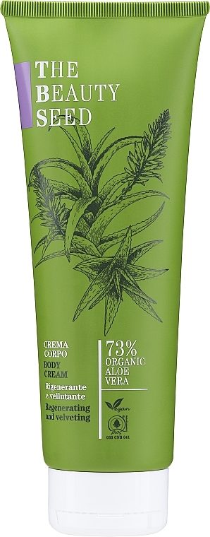 Hydraterende Aloë Vera Bodycrème - Bioearth The Beauty Seed Body Cream