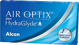 Contactlenzen, kromming 8,6, 3 stuks Alcone Air Optix Plus HydraGlyde