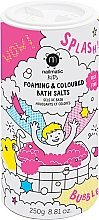 Bruisend gekleurd badzout, 250 g Nailmatic Colored Bath Salts (Rose)