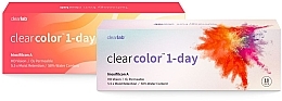 Daglenzen, grijs, 10 stuks Clearlab Clearcolor 1-Day