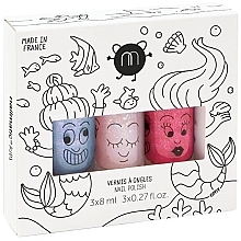 Set Nailmatic Mermaid B Set (nail/polish/3x8ml)