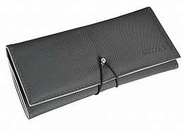 Case with Rubber Band for 6 Hairdresser Combs Lussoni