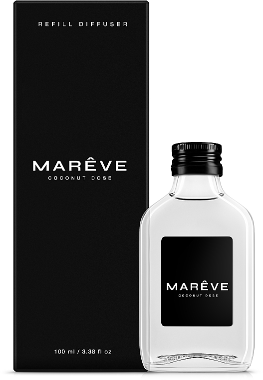 Coconut Dose Reed Diffuser Refill - MAREVE