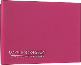 Makeup Obsession Palette Medium Basic Pink Refill Palette, pink