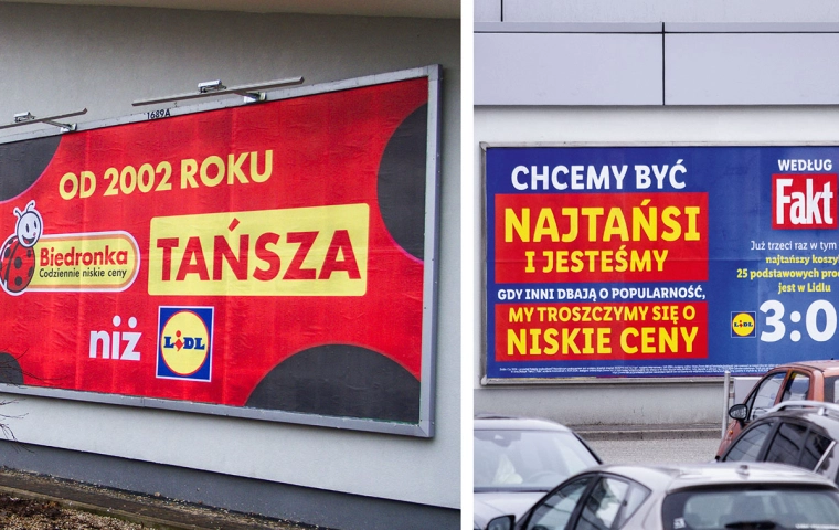 Wojna reklamowa. Jak Lidl i Biedronka wytoczyły najcięższe działa