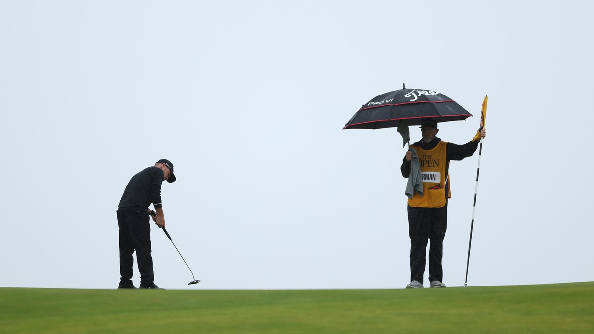 Golfowy The Open: Triumf Briana Harmana, dobry występ Adriana Meronka