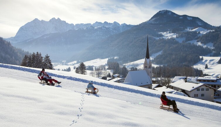 Kaiserwinkl Urlaub Winteraktivitaeten