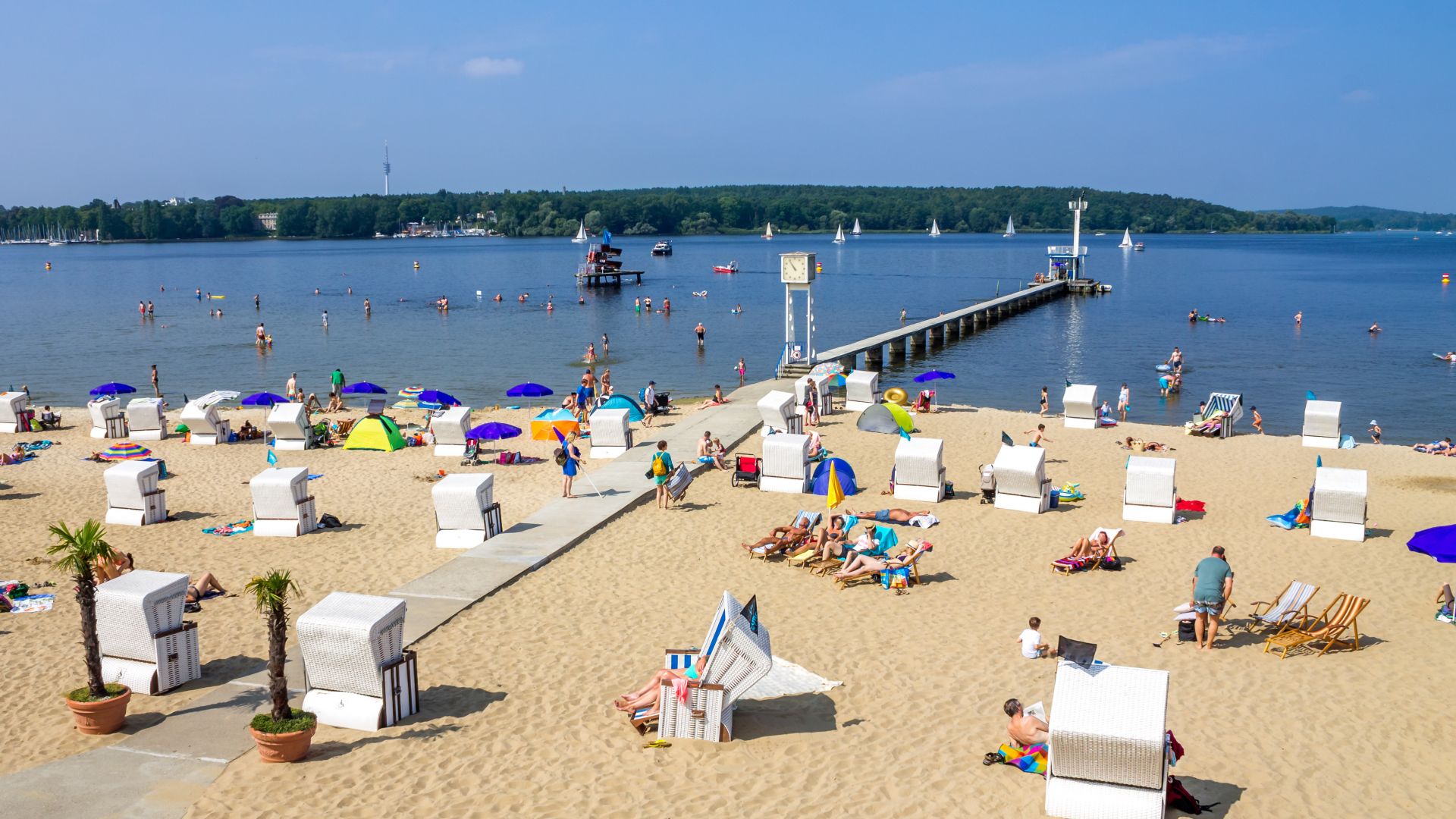 Berlin: Strandbad am Großen Wannsee