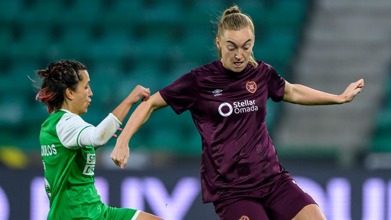 Hearts ended Hibernian's unbeaten start to the season