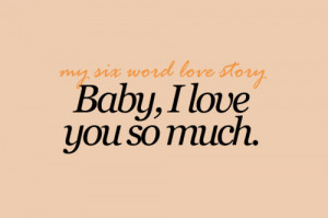 what's your six word love story?