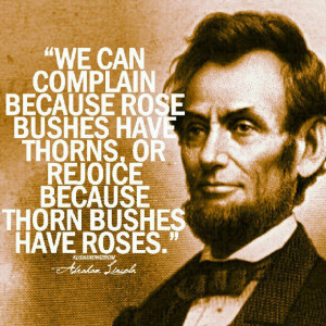 Abraham Lincoln Inspirational quotes for leadership and success